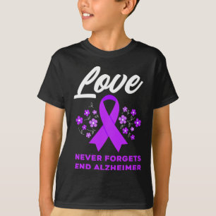 T-shirt L'amour n'oublie jamais de mettre fin à la maladie