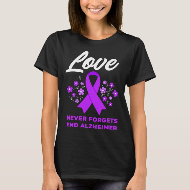 T-shirt L'amour n'oublie jamais la fin Heimerheimer Heimer (Devant)