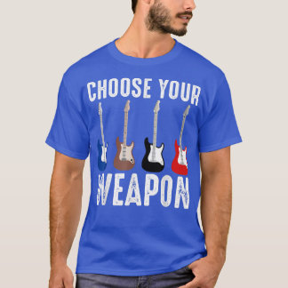 T-shirt L'Amoureux De La Musique De Guitare Choisir Son Ar