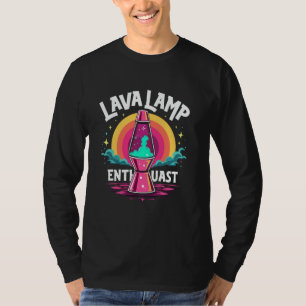 T-shirt Lampe à lave Rétro Ambiance Psychédélique Vibes Gr