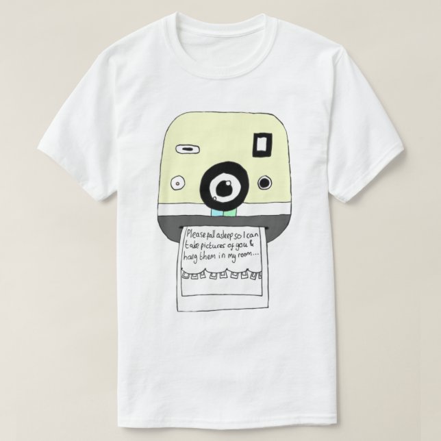T-shirt Lampe de poche avant inférieure (Design devant)