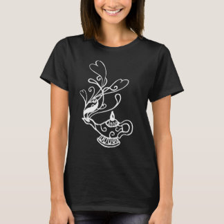 T-shirt Lampe du Génie Blanc