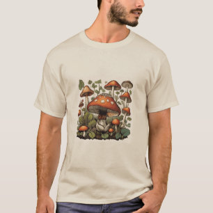 T-shirt L'anatomie du type amusant 101 Mycologie Champigno