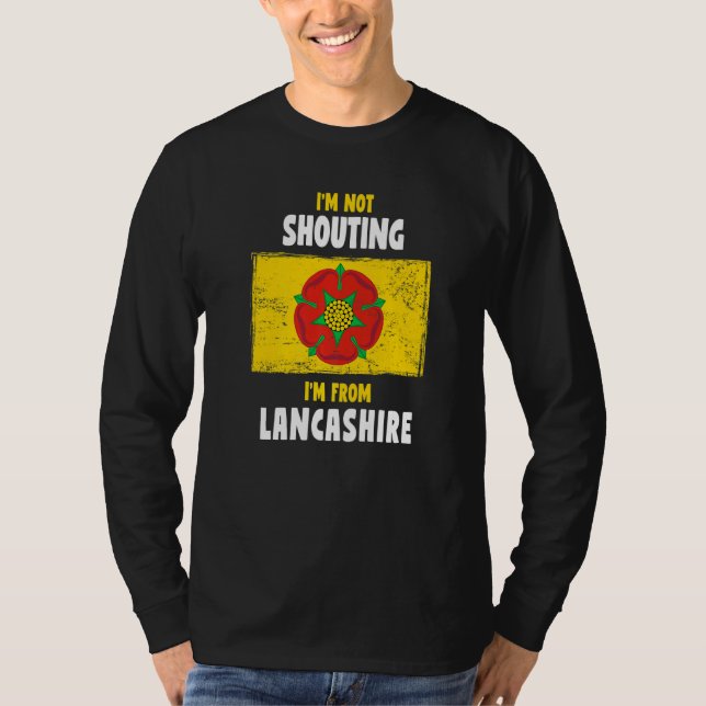 T-shirt Lancashire Dad idea For Men & Lancashire Expats  1 (Devant)
