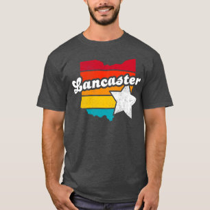 T-shirt Lancaster Ohio Souvenir Vintage en détresse 2