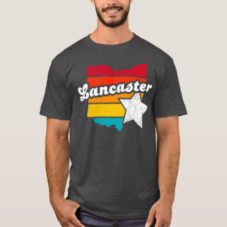 T-shirt Lancaster Ohio Souvenir Vintage en détresse 2