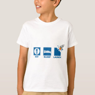 T-shirt Lancement du sommeil de l'alimentation