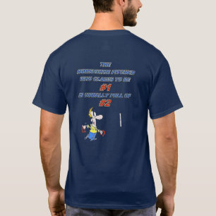 T-shirt Lancer de fer à cheval plein de numéro 2