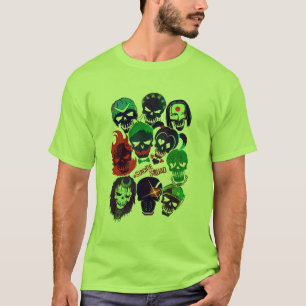 T-shirt Lancer de groupe du peloton   de suicide