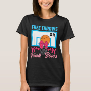 T-shirt Lancer de révélation de genre ou nœuds papillon ro