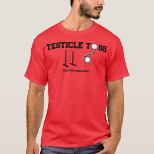 T-shirt Lancer de testicule