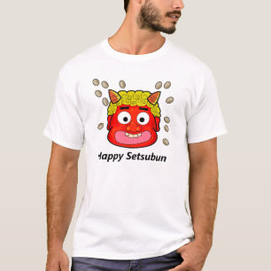 T-shirt Lancer des haricots sur le démon