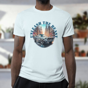 T-shirt Lancer La Bête Voiture Musculaire Américaine