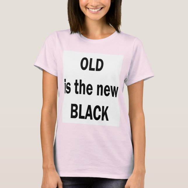 T-shirt L'ANCIEN est le nouveau NOIR (Devant)