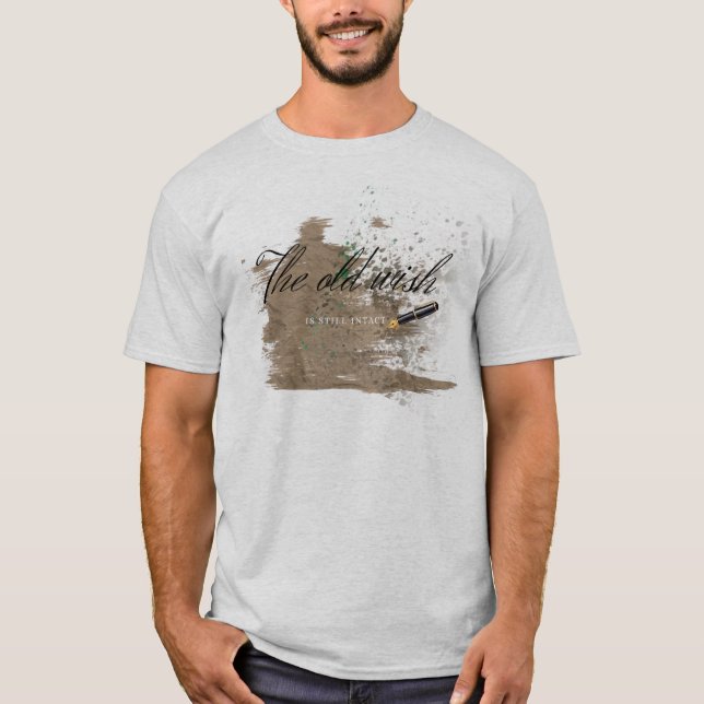 T-shirt L'Ancien Souhait Toujours Intact - Thiêt Ké Typogr (Devant)