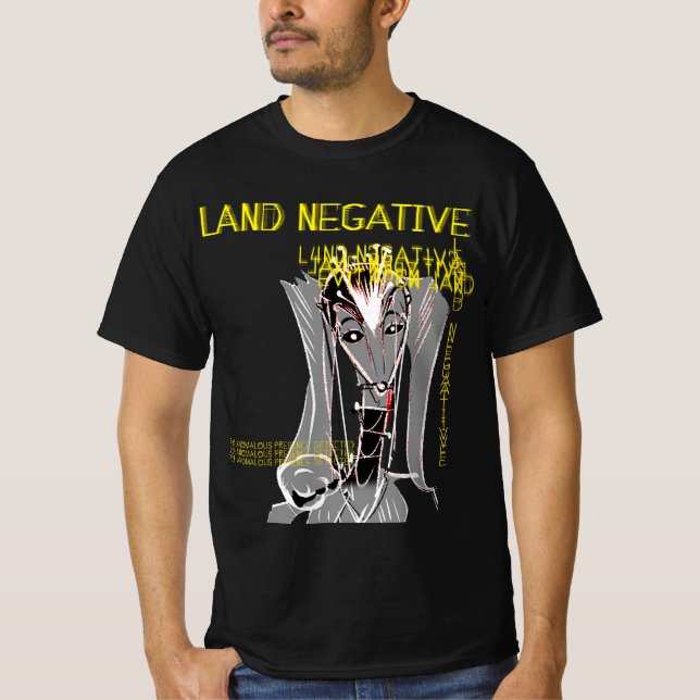 T-shirt Land Negative: Francine (Devant)