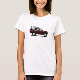 T-shirt Land Rover rouge 110