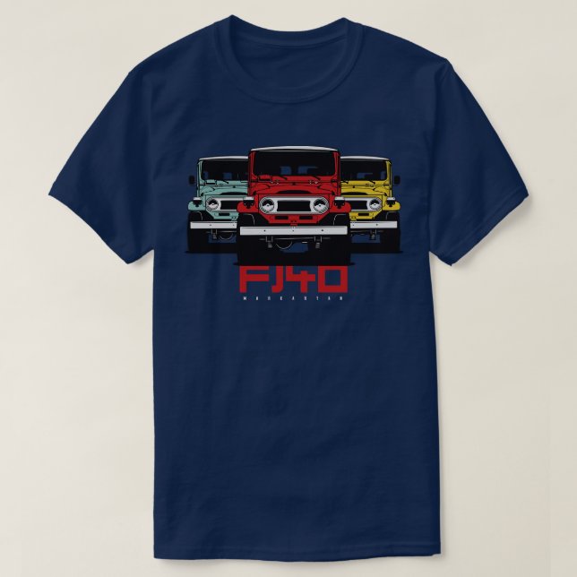 T-shirt Landcruiser fj40 (Design devant)