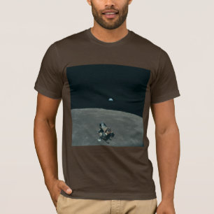 T-shirt Lander lunaire Apollo et lever de terre sur la lun