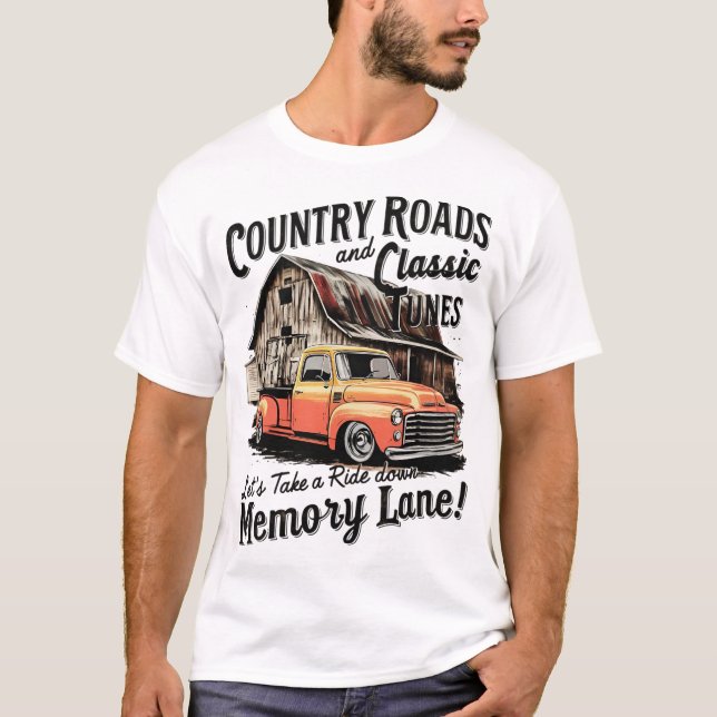 T-shirt Lane de mémoire inférieure (Devant)