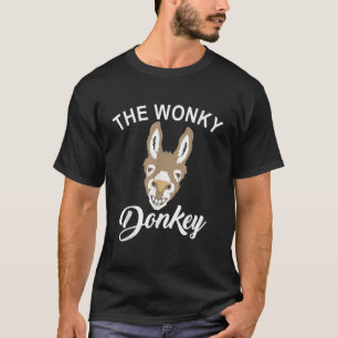 T-shirt L'Âne Merveilleux Funny âne Aiguille Animal de fer