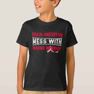 T-SHIRT L'ANÉURYSME DU CERVEAU SE MÊLE AVEC LE MAUVAIS GUE
