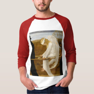 T-shirt L'ange blessé, 1903 par Hugo Simberg