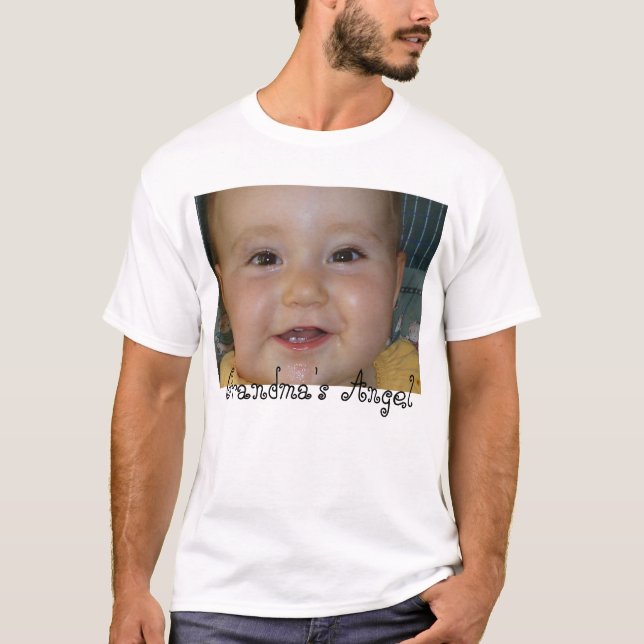 T-shirt L'ange de la grand-maman (Devant)