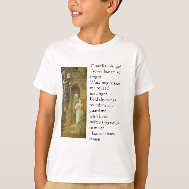T-shirt L'ange gardien badine la chemise (Devant)