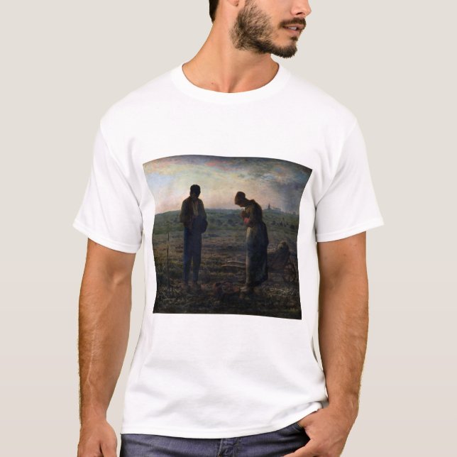 T-shirt L'Angelus, Jean-François Millet, 1857-1859 (Devant)