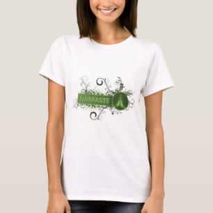 T-shirt L'anglais vert de Namaste