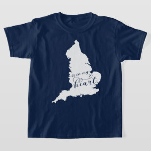 T-shirt L'Angleterre est dans mon coeur