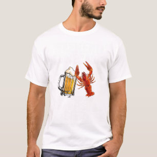 T-shirt langouste et langouste de la mer langouste et lang