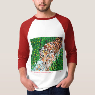 T - Shirt-Langschlauch /Tiger T-Shirt