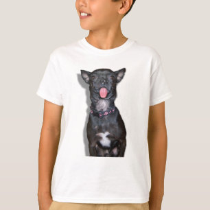 T-shirt Langue de chien de chiwawa
