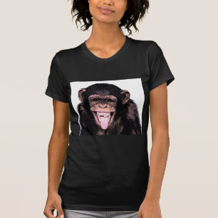 T-shirt Langue de chimpanzé