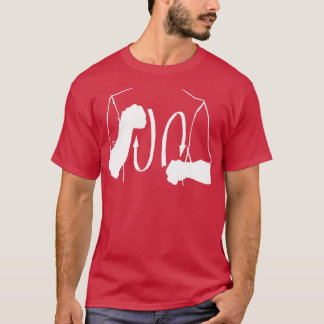 T-shirt Langue des signes américaine ASL à vélo