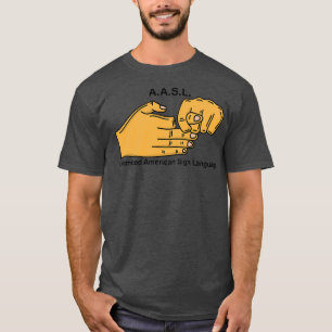 T-shirt Langue des signes américaine avancée