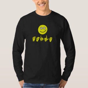 T-shirt Langue Des Signes Asl Pour Sourds Et Inspi