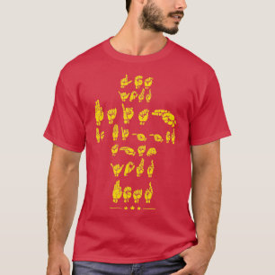 T-shirt Langue des signes Citation ASL pour chrétiens