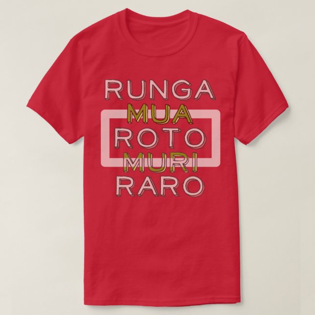 T-shirt Langue maori Te Reo (Design devant)