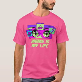 T-shirt L'anime est la vie Manga Introverti Animation Japo