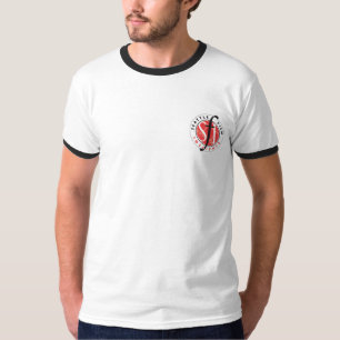 T-shirt L'anneau bleu-clair SFI T des hommes