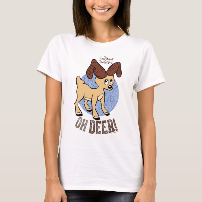 T-shirt L'ANNÉE SANS SANTA CLAUS™ | Vixen "Oh Deer" (Devant)