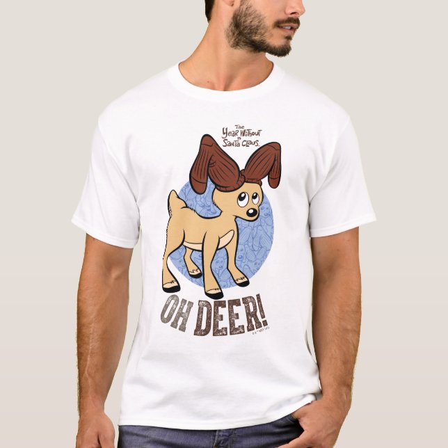 T-shirt L'ANNÉE SANS SANTA CLAUS™ | Vixen "Oh Deer" (Devant)