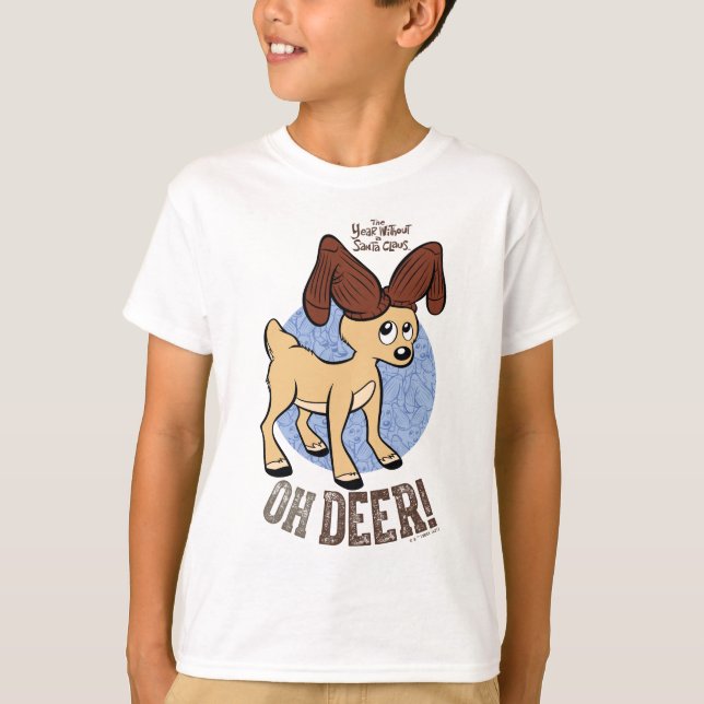 T-shirt L'ANNÉE SANS SANTA CLAUS™ | Vixen "Oh Deer" (Devant)