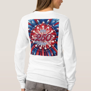T-shirt L'anniversaire des 250 ans de l'Amérique 1776-2026