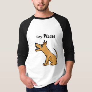 T-shirt L'ANNONCE indiquent la chemise svp acérée de chi