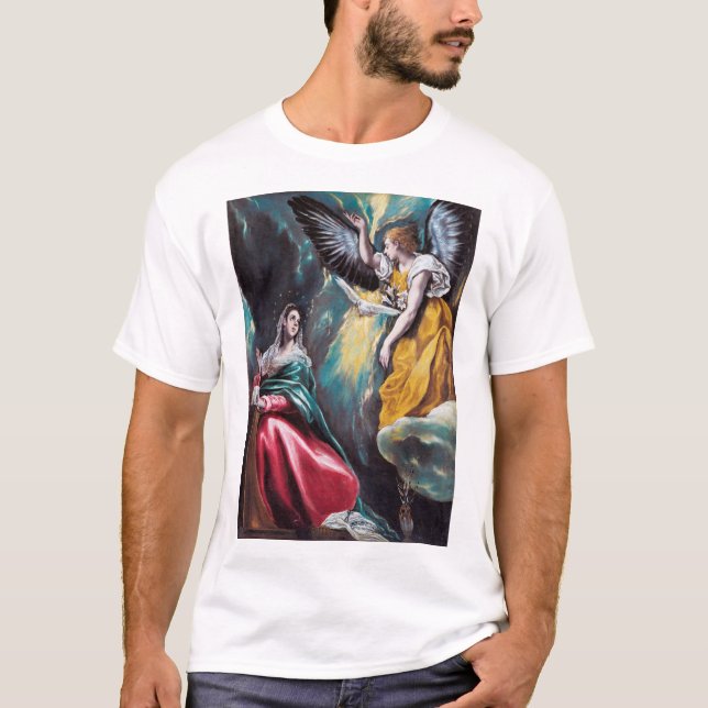 T-shirt L'Annonciation, El Greco (Devant)