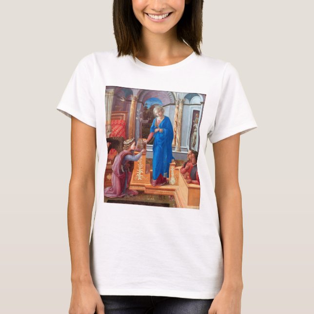 T-shirt L'Annonciation, Filippo Lippi, 1440 (Devant)